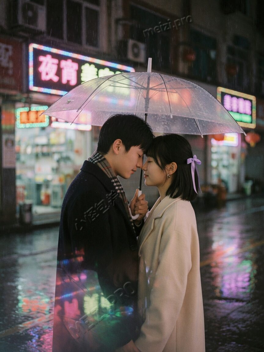 雨夜额头相抵:真正的判断往往在见面之后