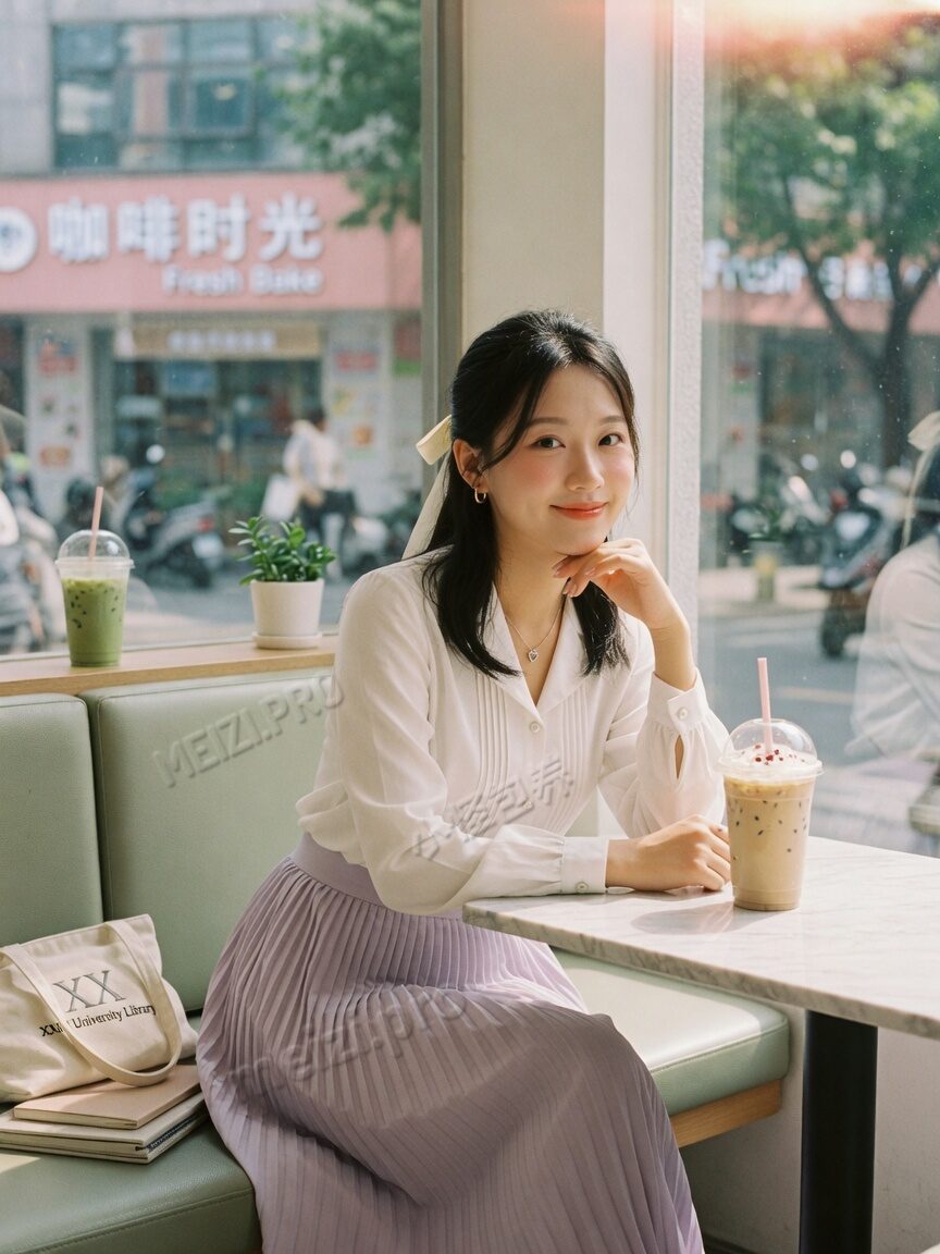 露台御姐侧脸
