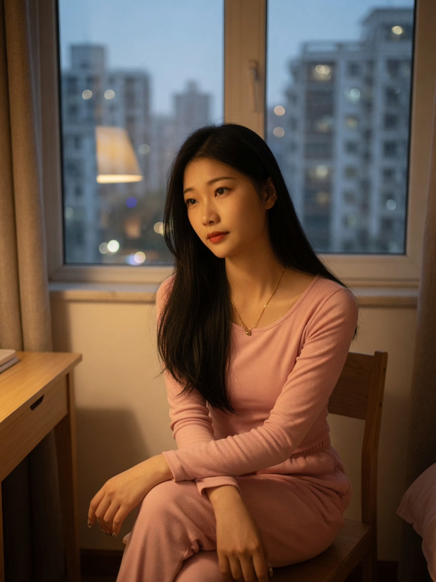窗边