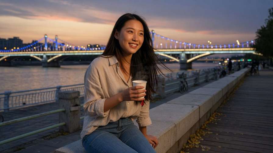 太原不赶场：汾河晚灯下，把「长期」聊成日常
