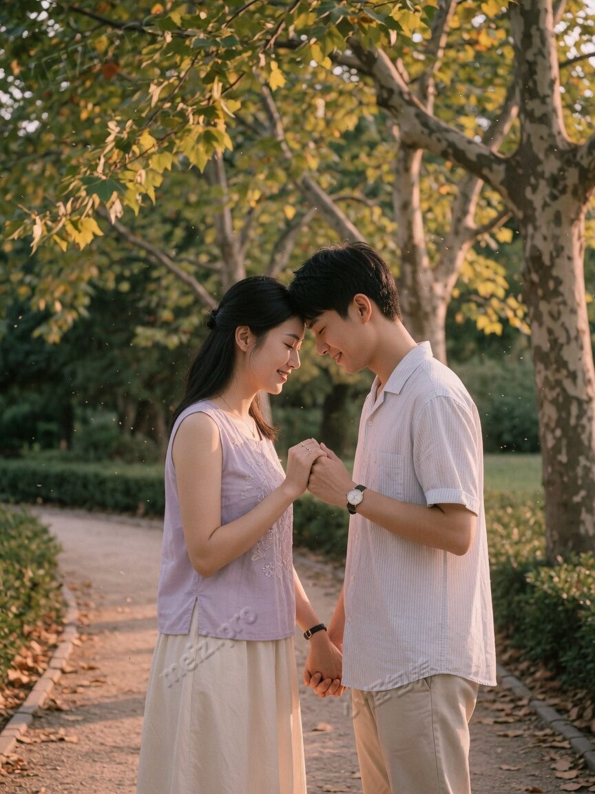 额头相抵的慢镜头，像把进度条往回拖半格