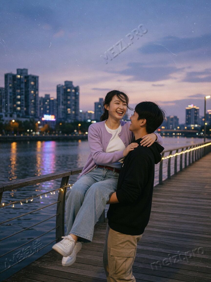 江边公主抱