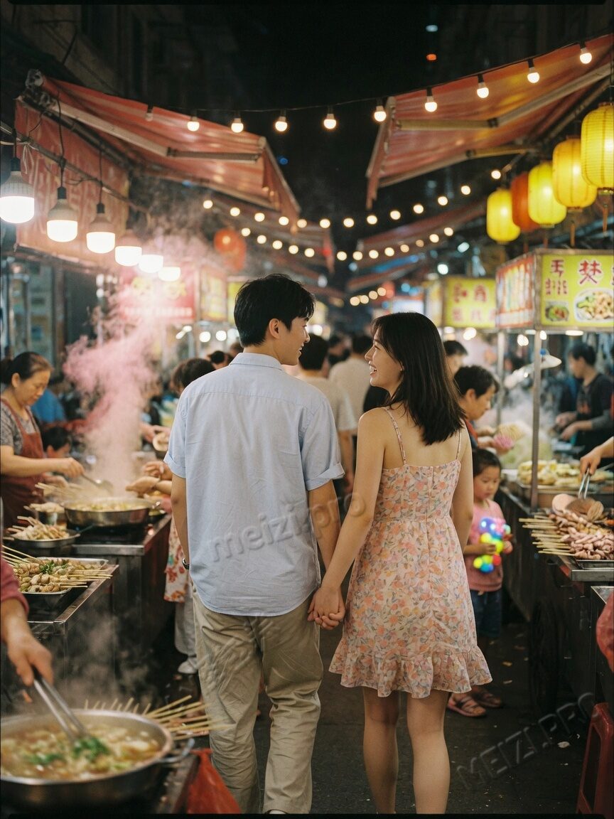 夜市牵手:合得上的是节奏,不是瞬间