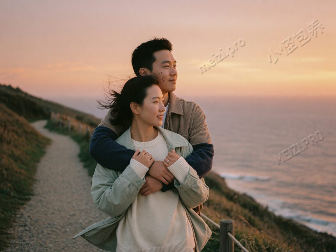 背后抱