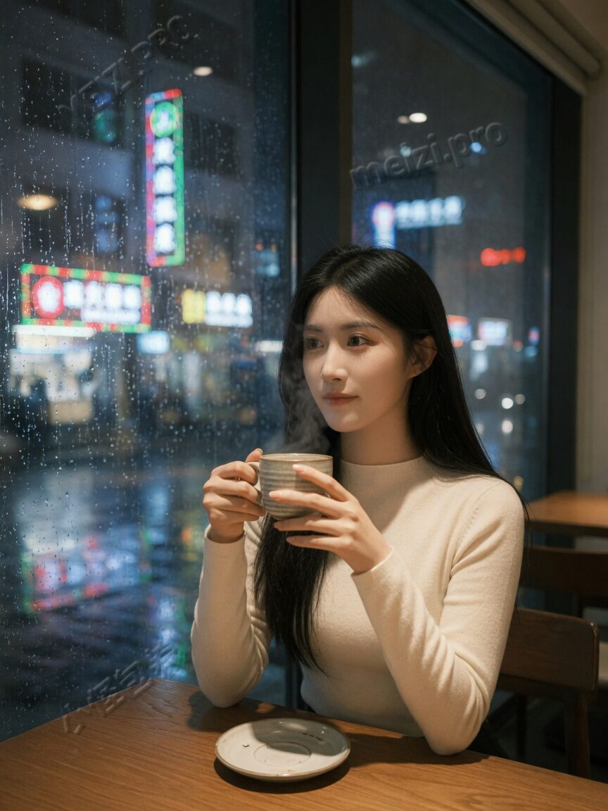 窗边