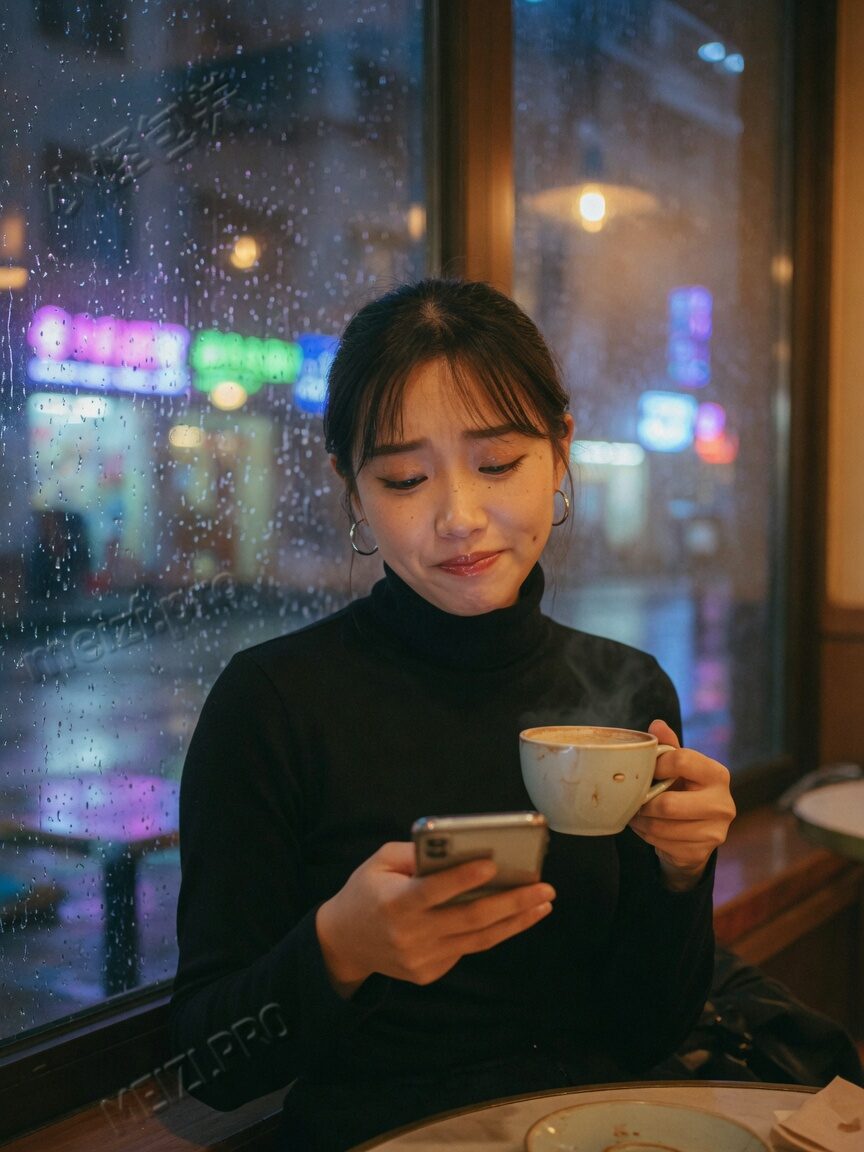 胡同里牵手回望的情侣，阳光 candid 街拍