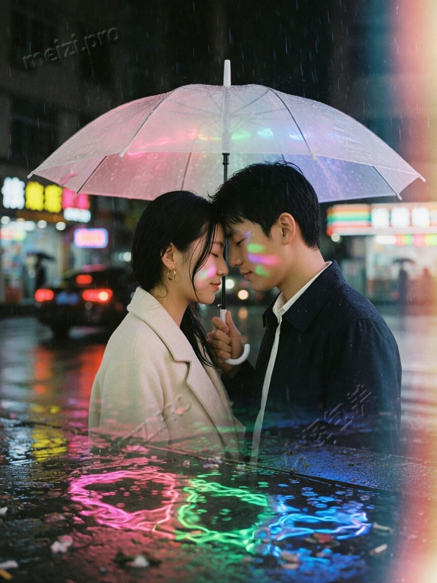 雨夜额头相抵:节奏对齐了,近才有意义