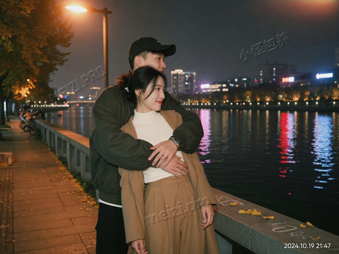 背后抱的街拍,亲密有时比合同更危险