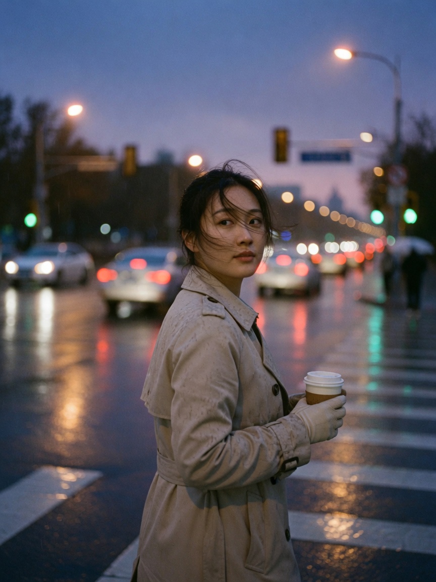 路口回眸