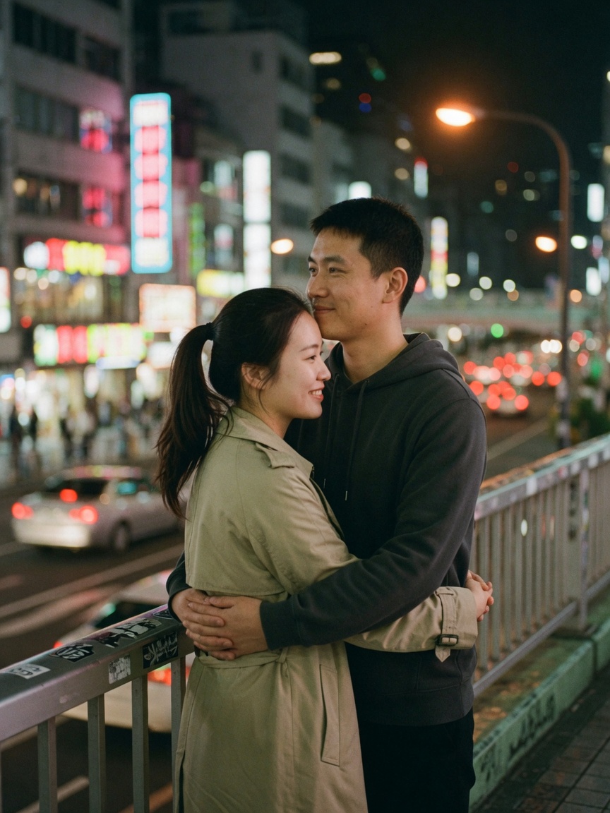 街拍里的并肩与停顿