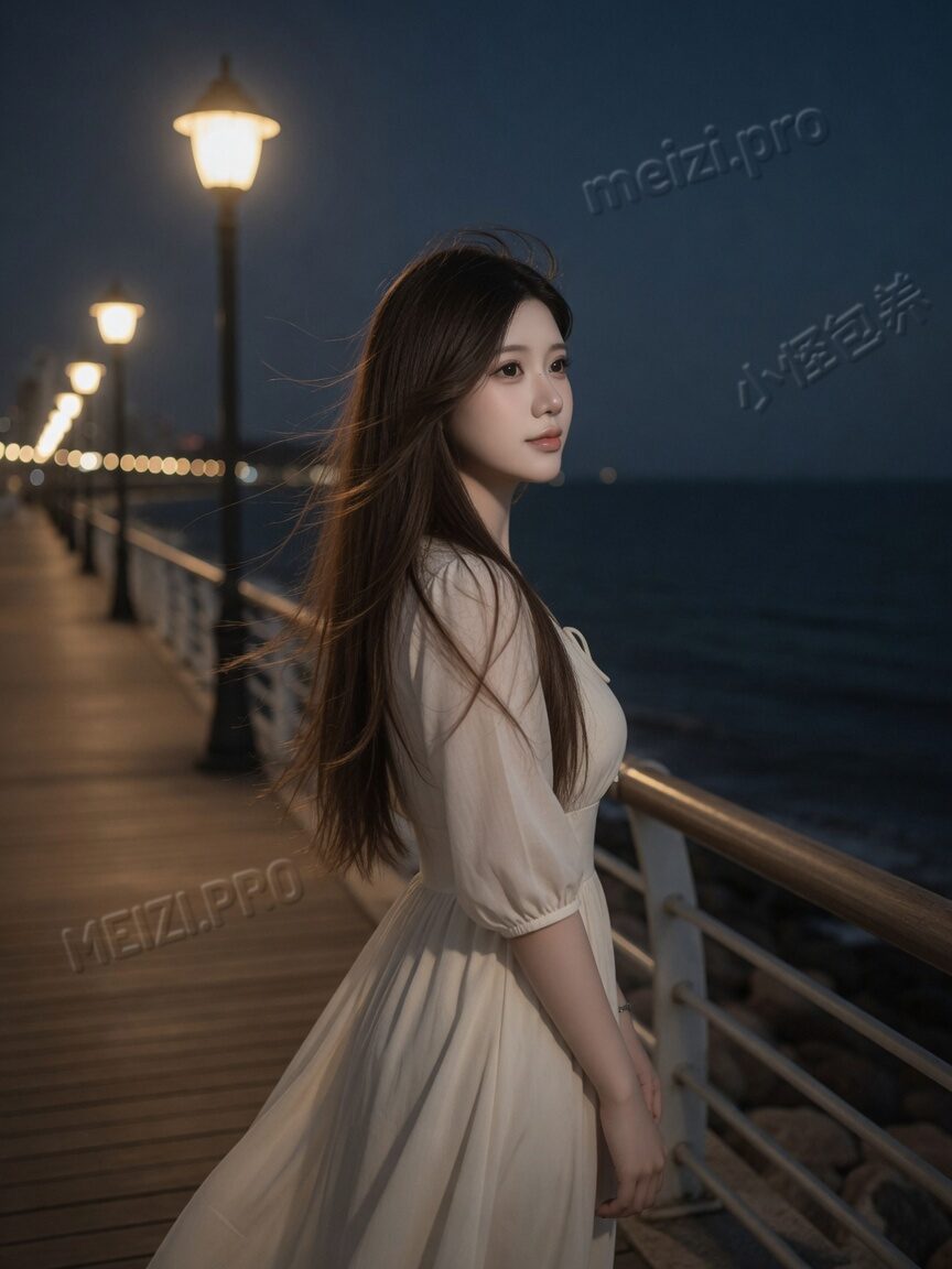 海边夜里
