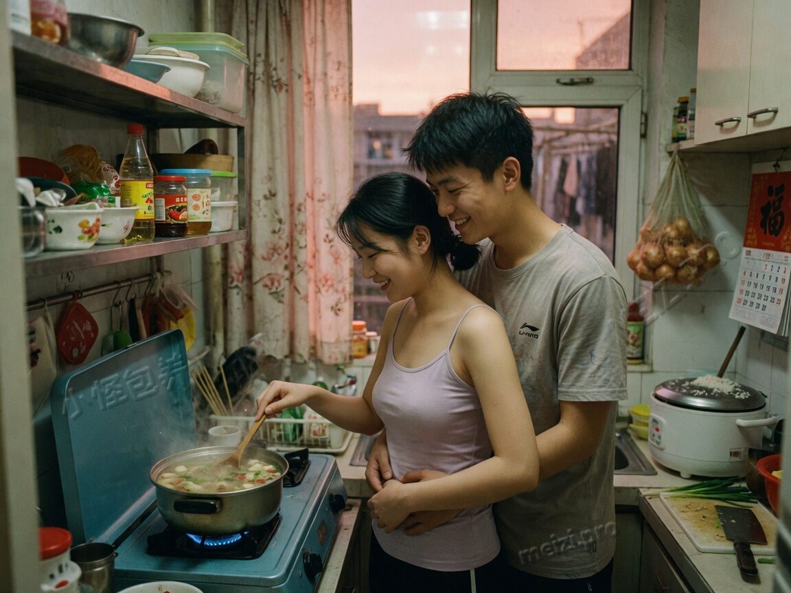 厨房背后抱着煮一锅家常菜——开火慢，但味道记得住