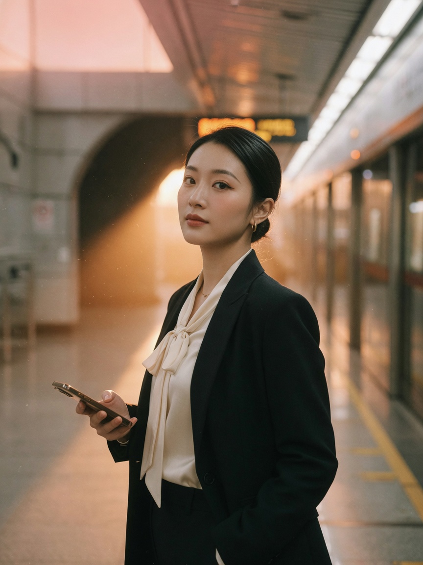 职场回眸:地铁站台侧脸——类型可以漂亮,半径必须先算清