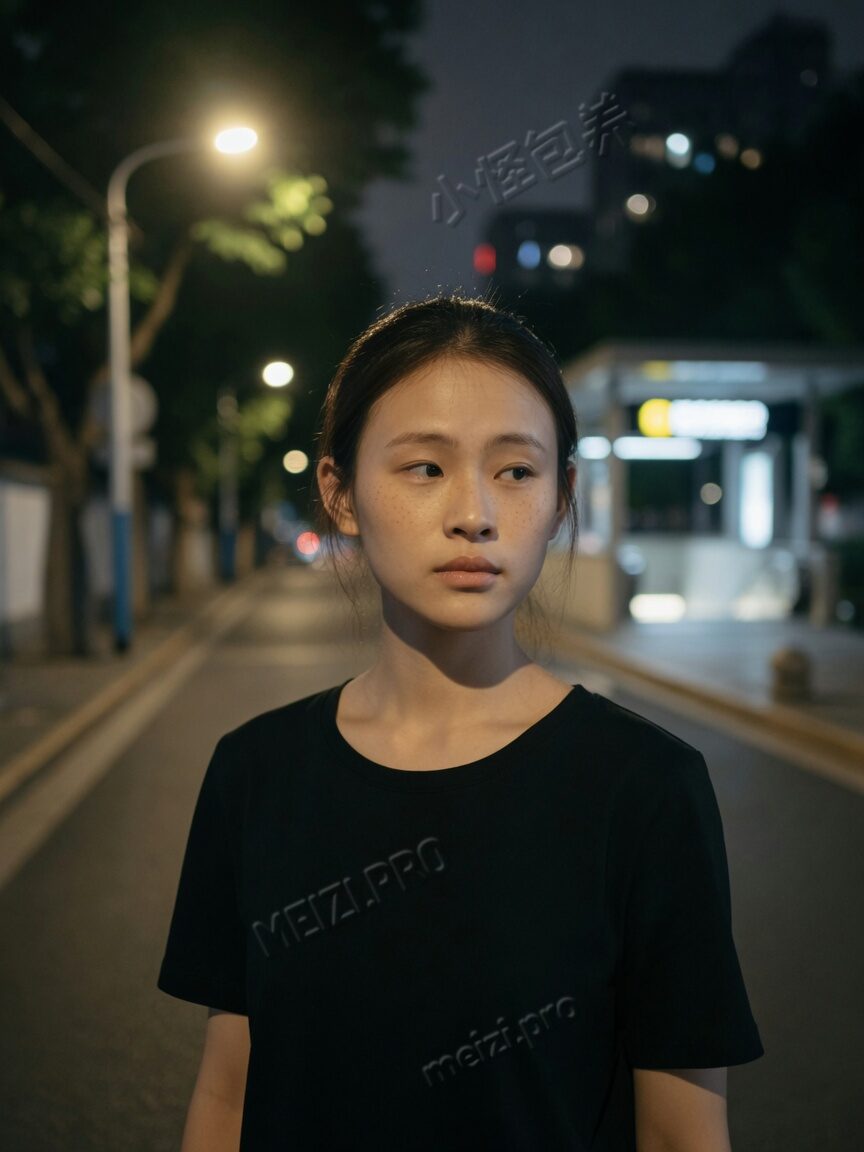 夜里
