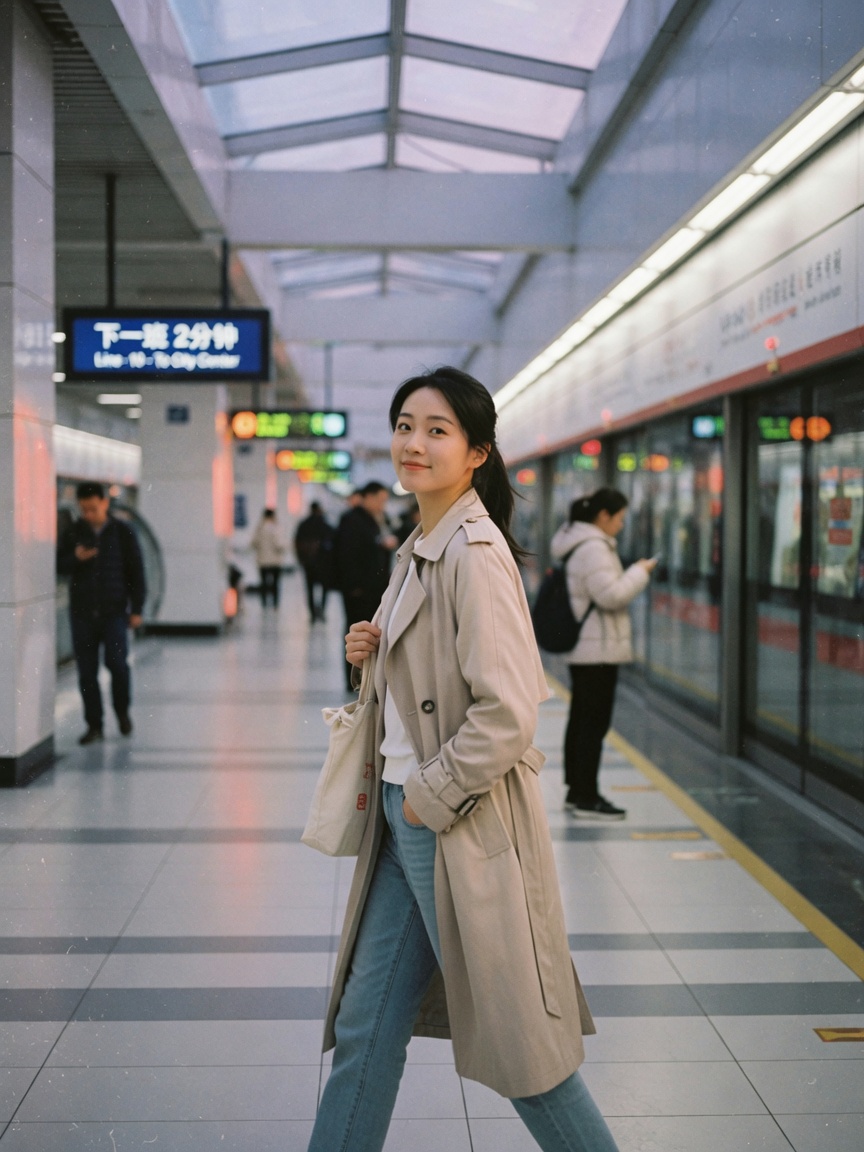 地铁站回眸:通勤圈里的生活感