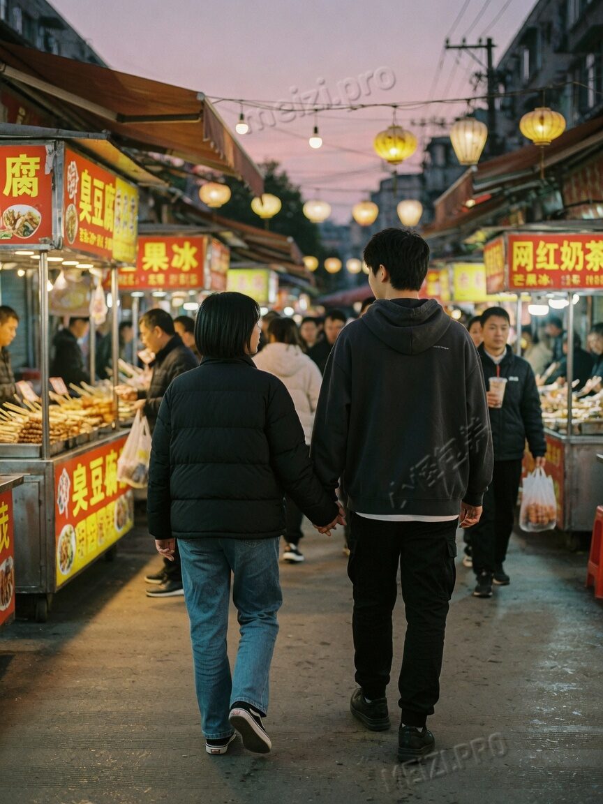 地铁口回眸