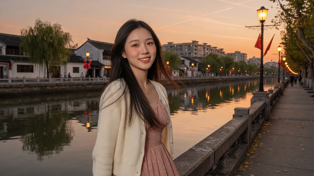 常州运河灯影:先谈得上长期,再谈心动