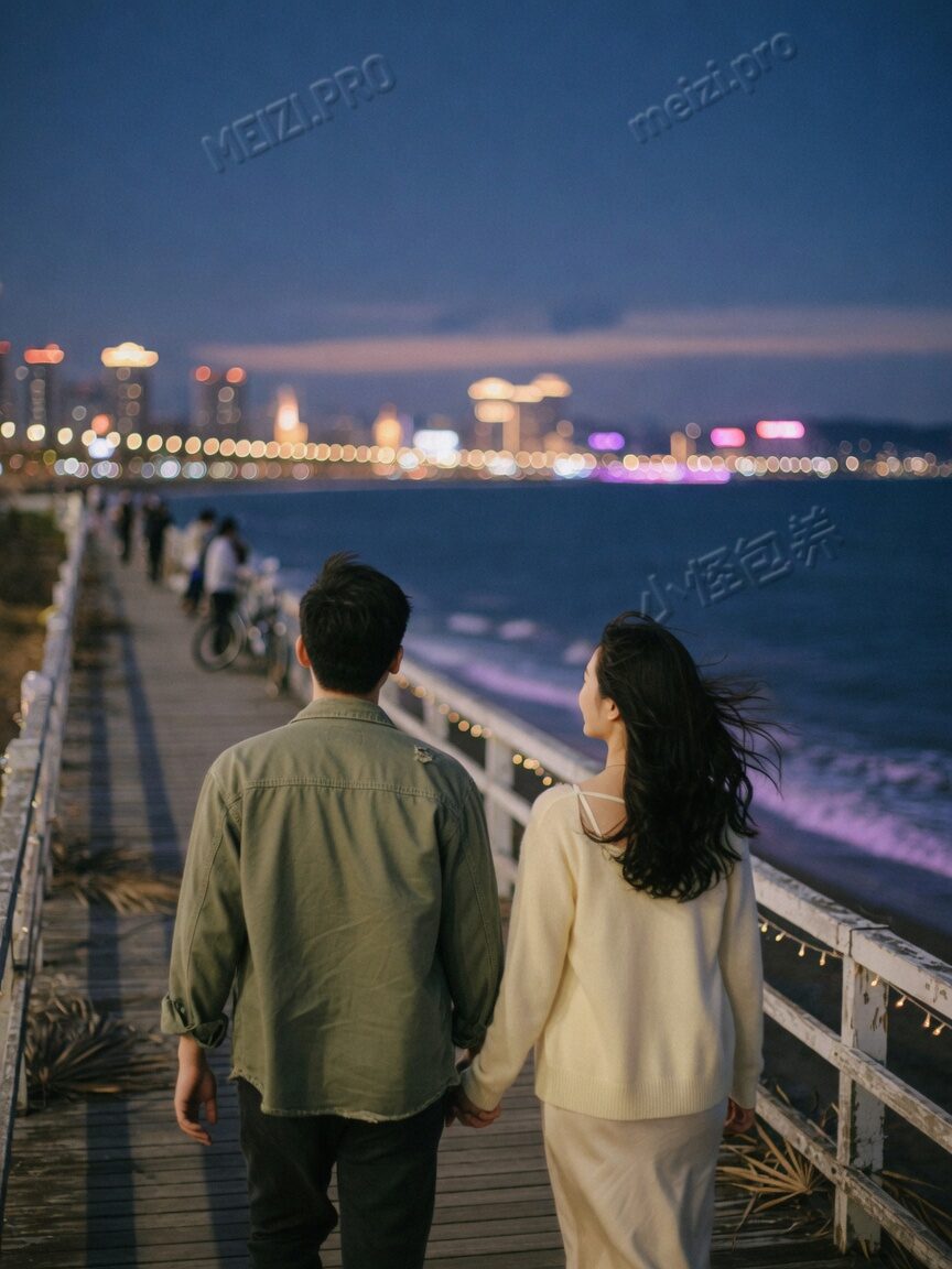 海边牵手