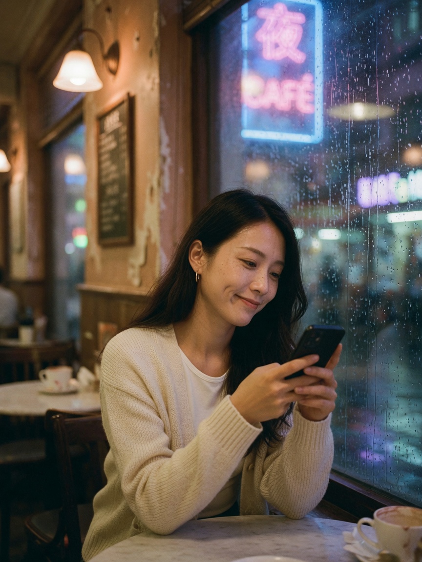 空白号说「离得很近」时，先要的不是约，是镜头信息