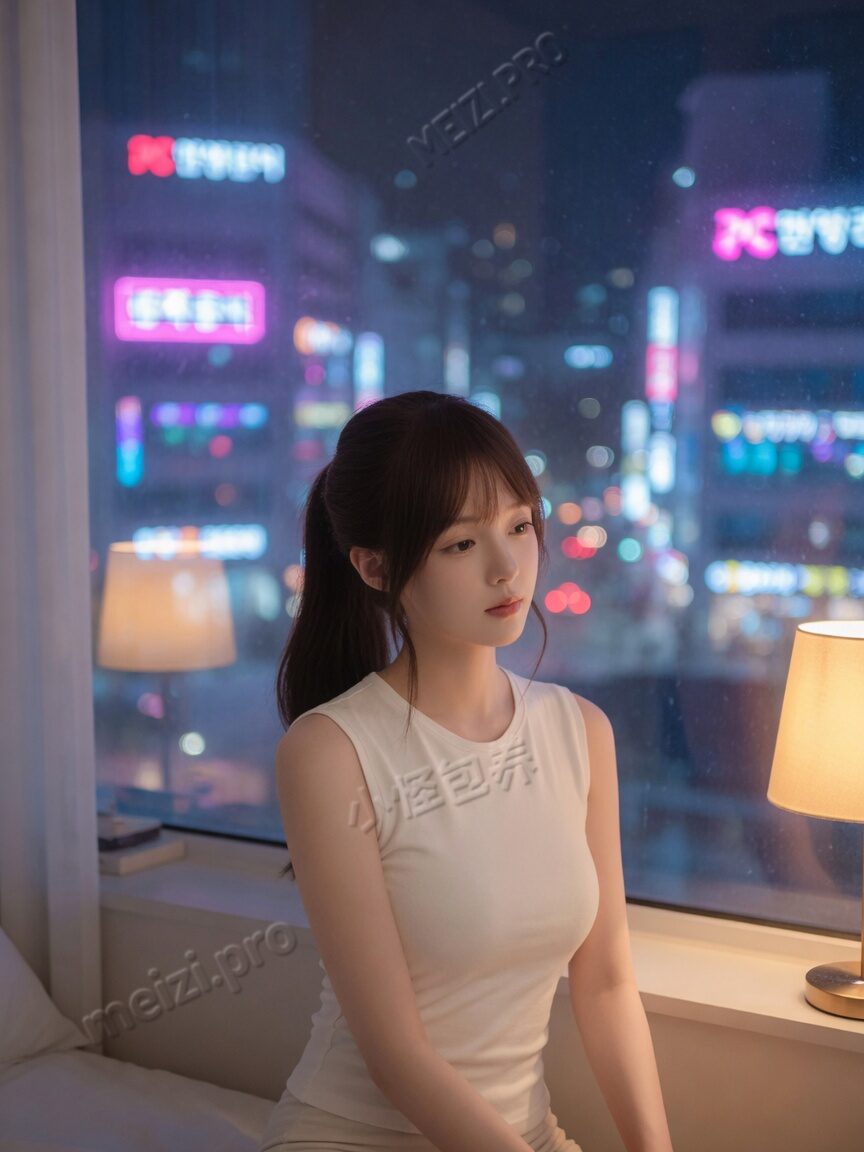 窗边