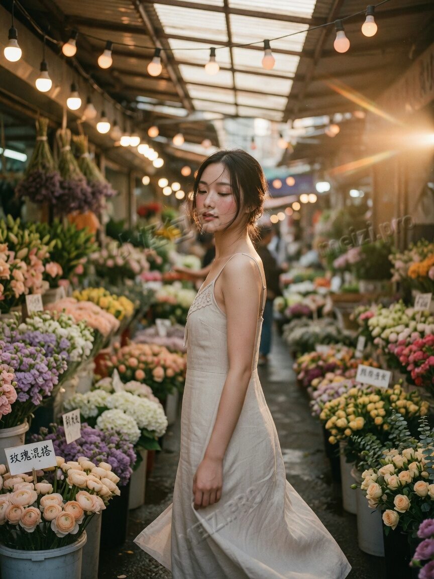 江边牵手