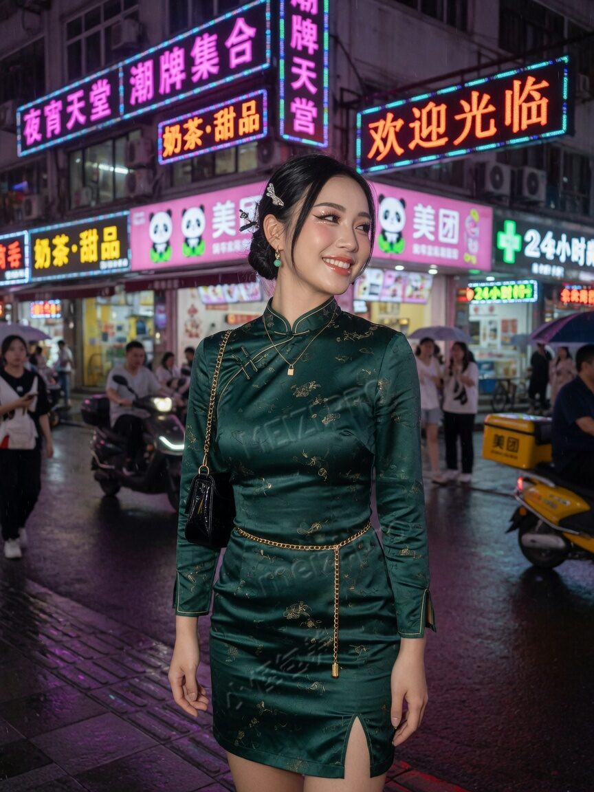 性感撩人穿搭示意