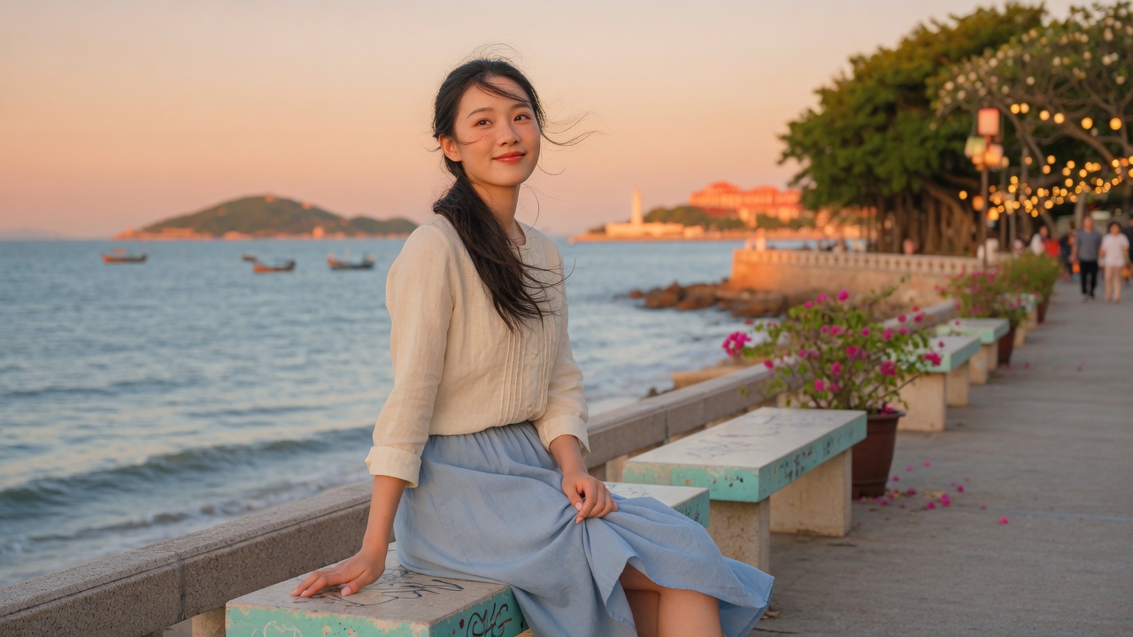 厦门晚潮：鼓浪屿风里，先把「慢慢相处」聊明白