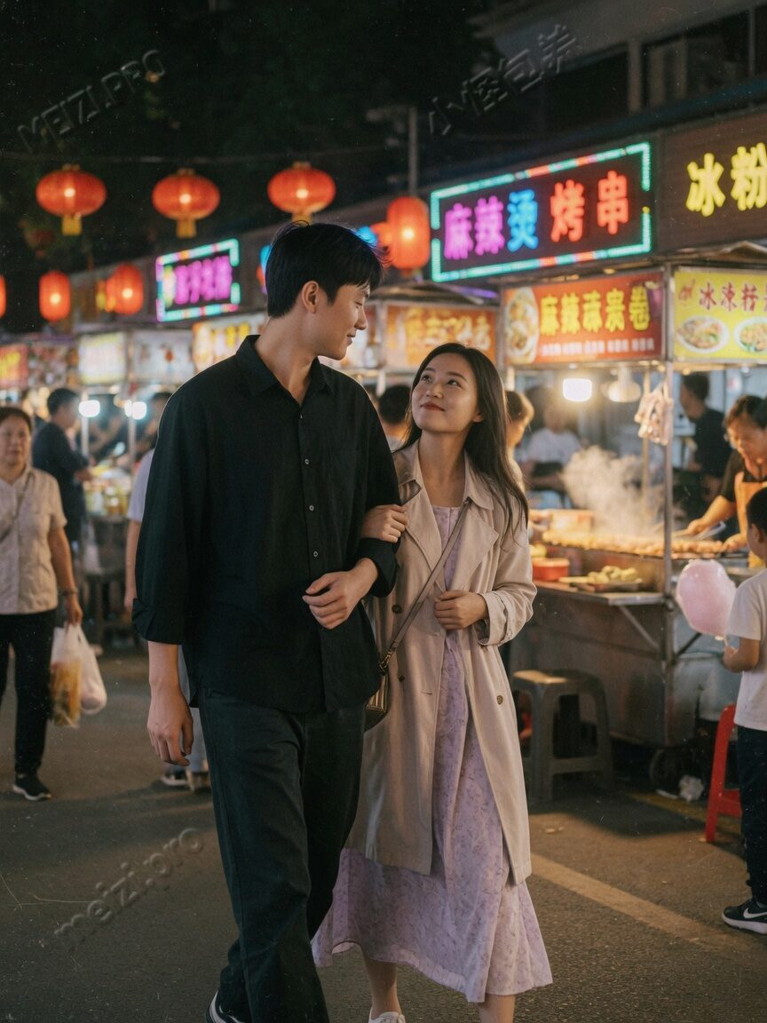 夜市并肩,像一种可被养成的陪伴节奏