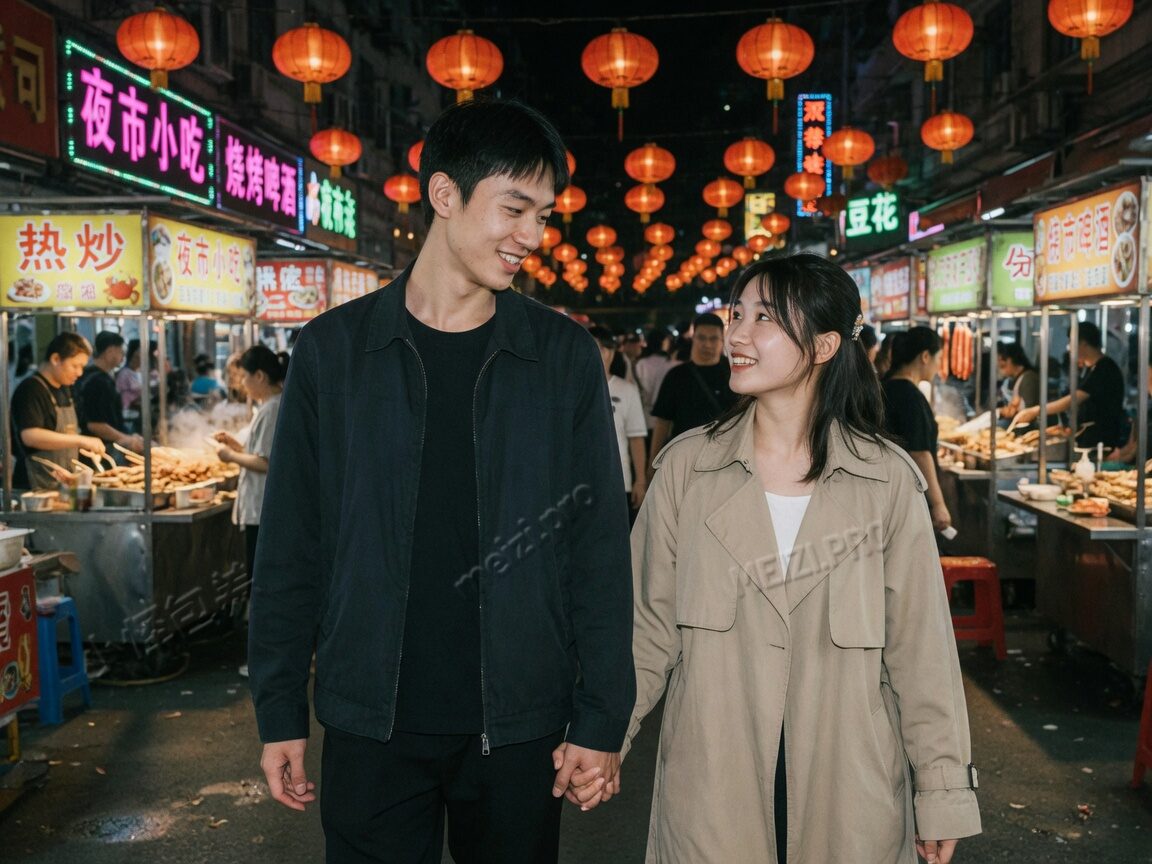 夜市牵手