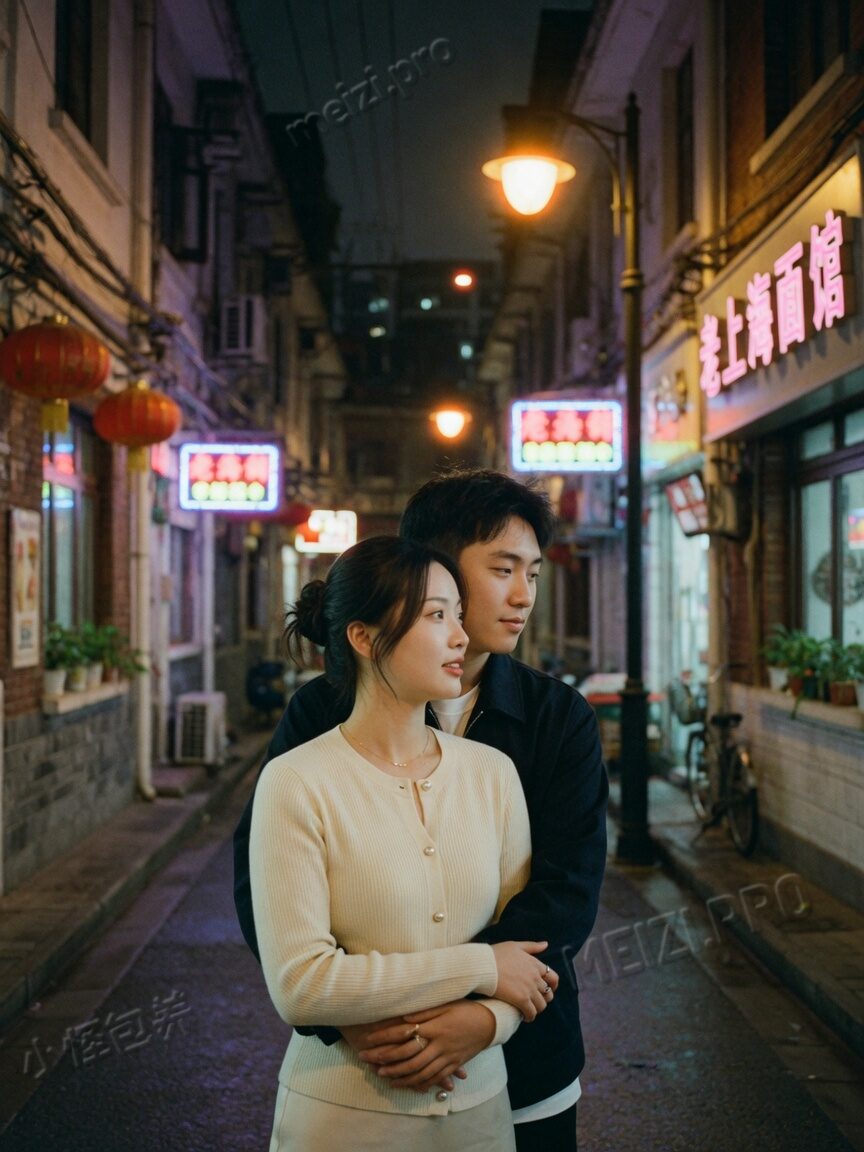 咖啡馆窗边的女生半身写真,85mm 胶片感
