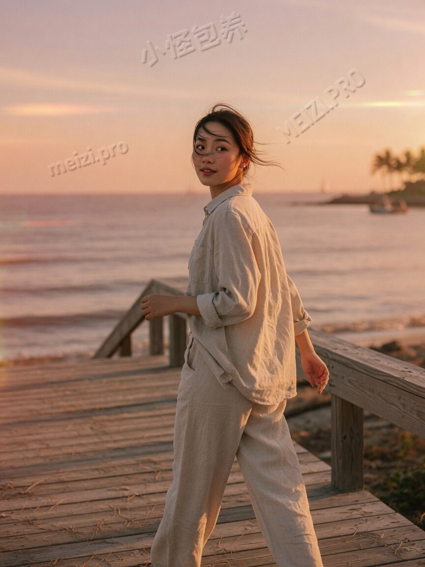 海边回眸