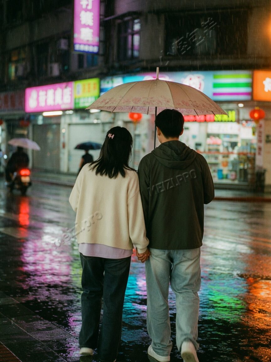 雨夜共伞：亲密可以升温，节点别先拆