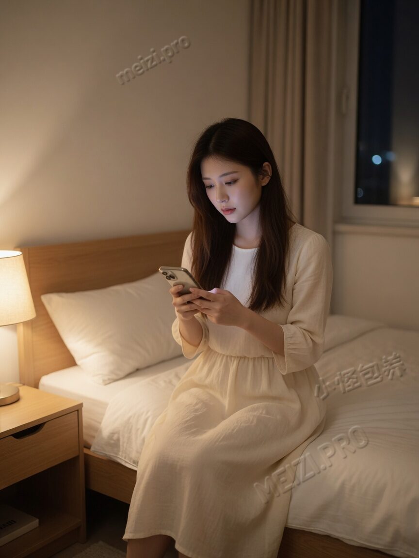 夜里