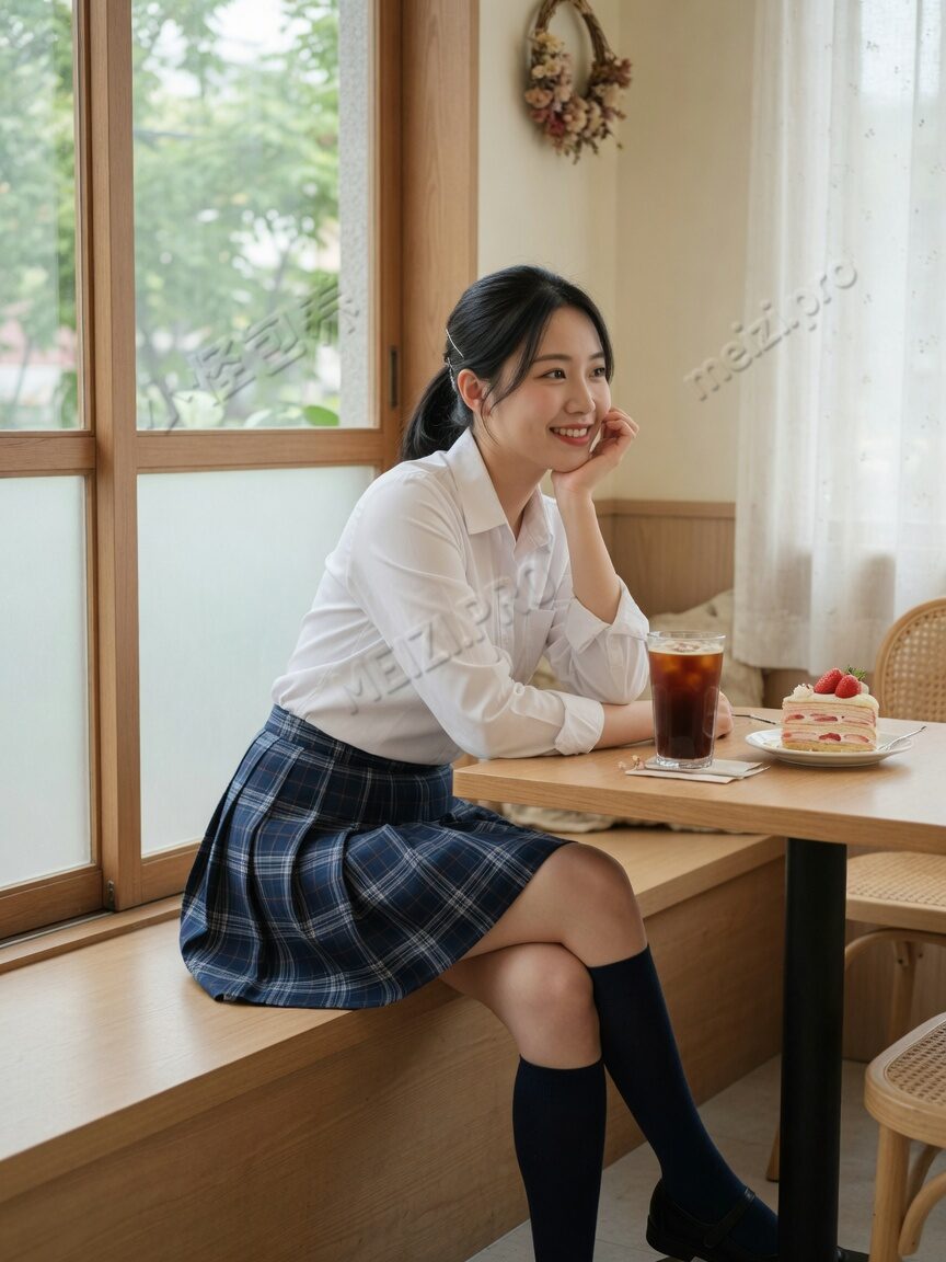 学生感JK风格示意