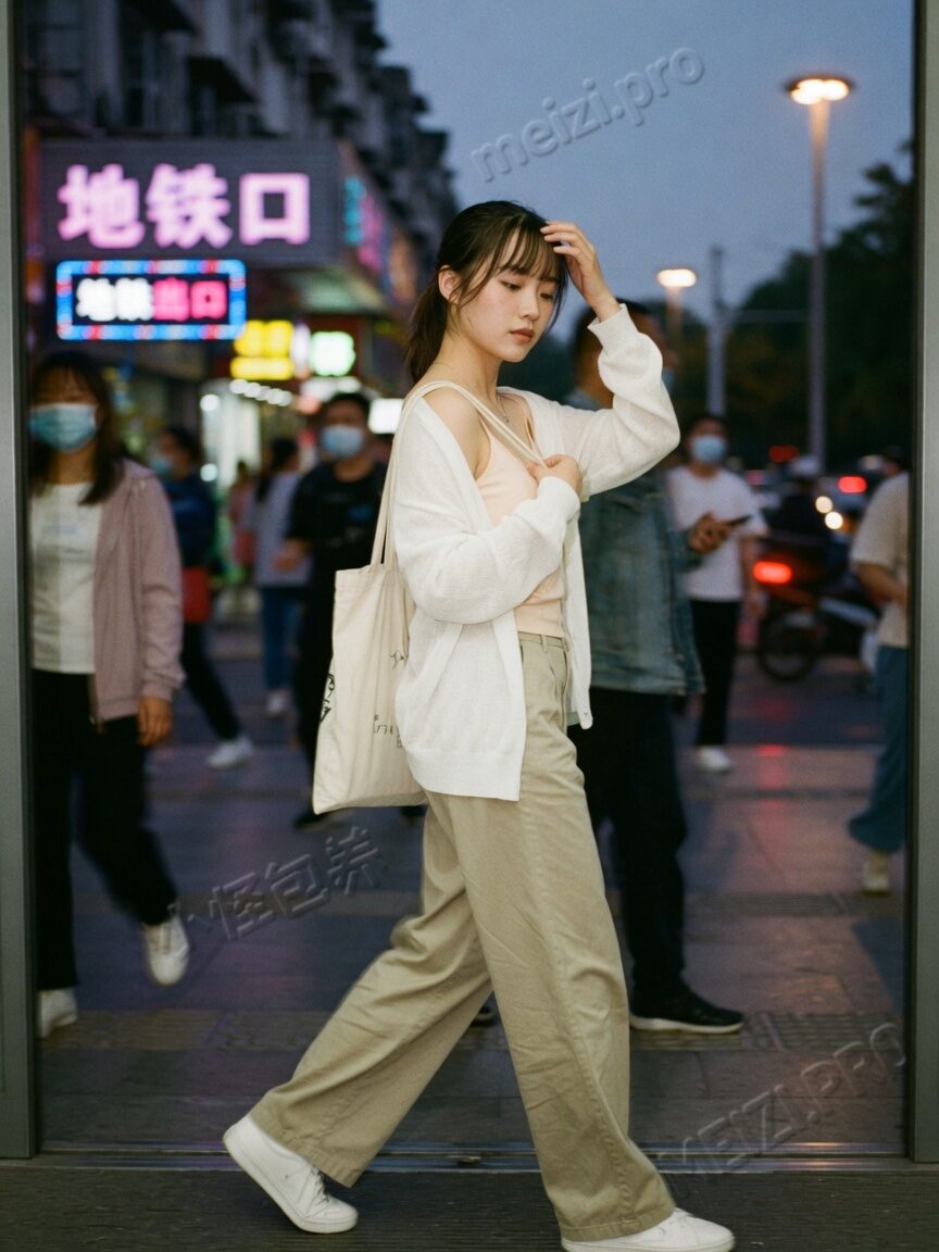 商场里克制的并肩时刻
