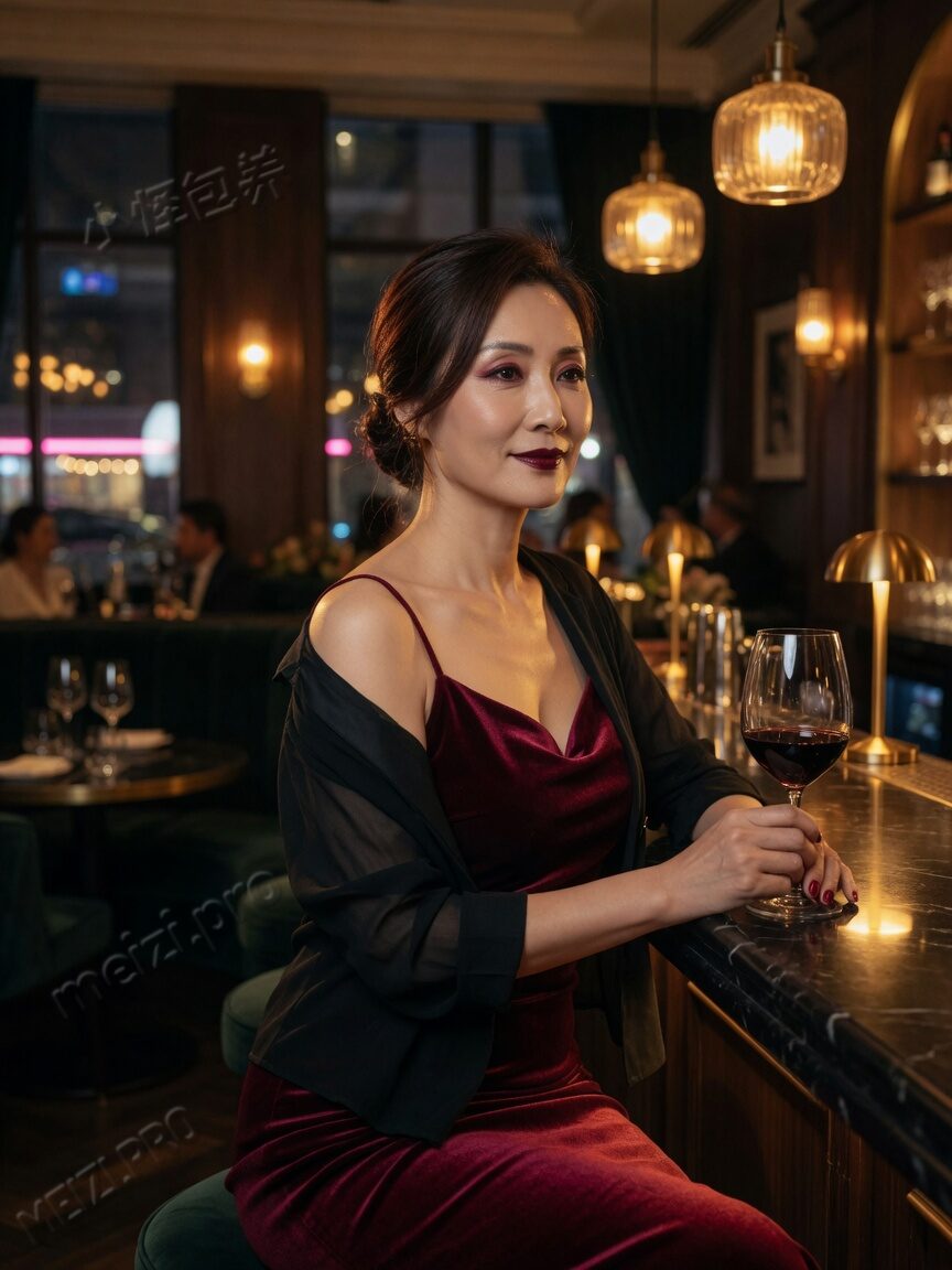 御姐气质示意
