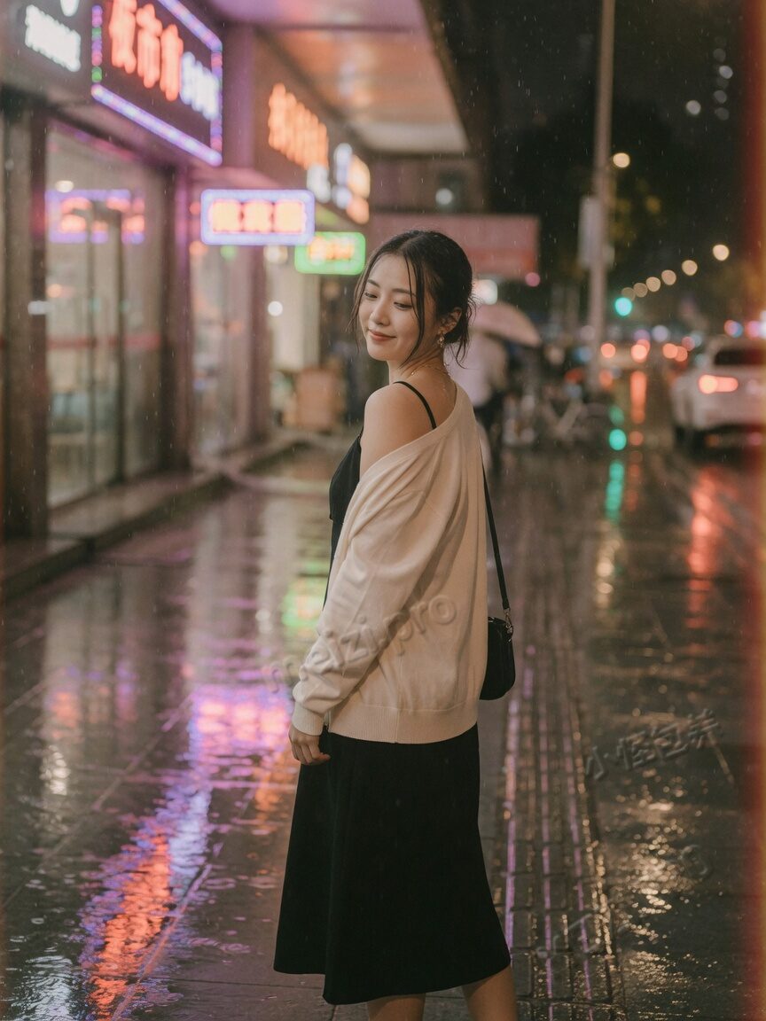 商场职场风走路