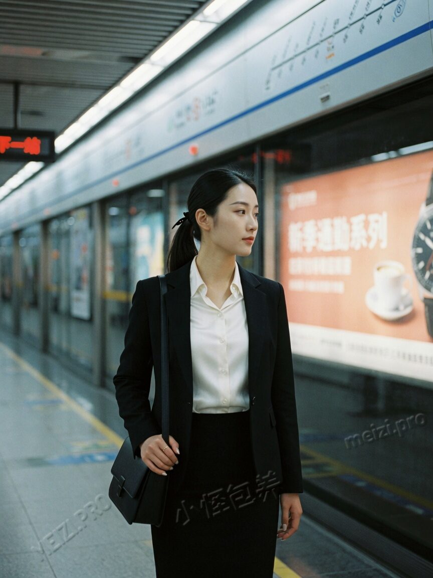 地铁站职场气质侧影,作息与边界感
