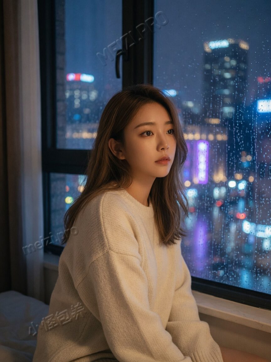 窗边