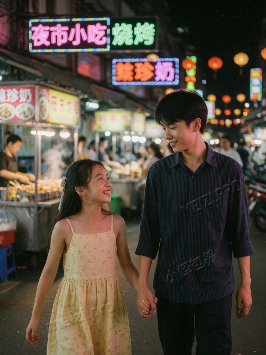 夜市牵手