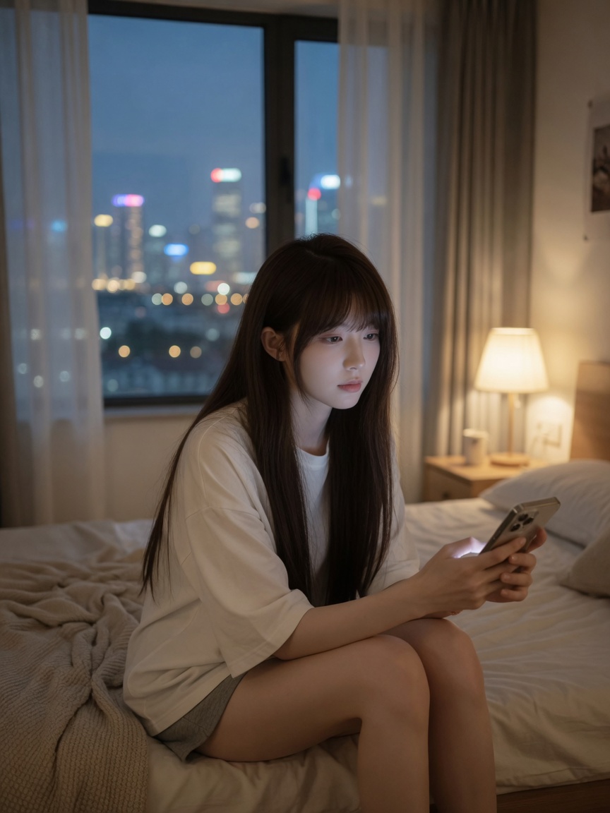 夜归后的空档