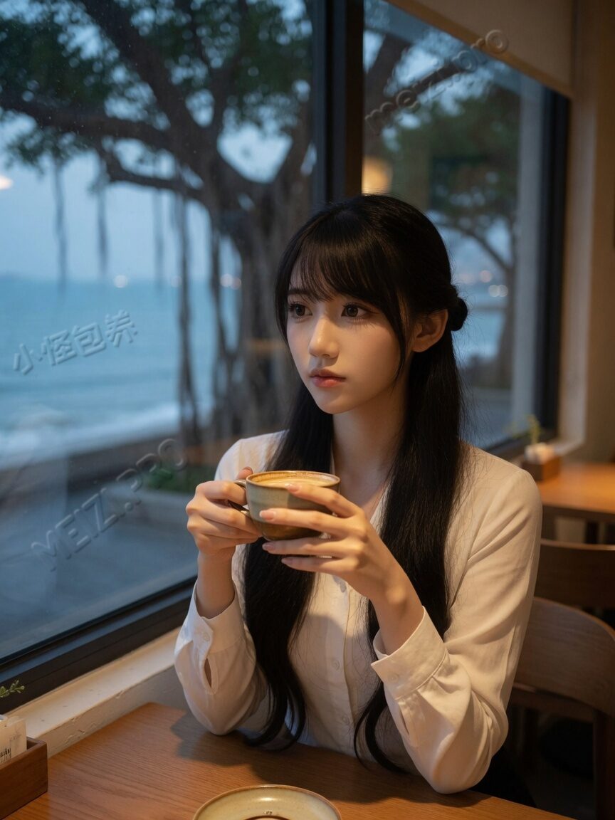 咖啡馆窗边