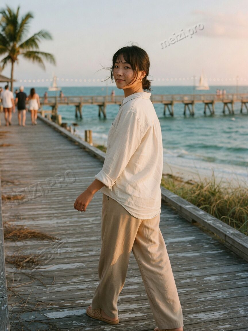 海边回眸