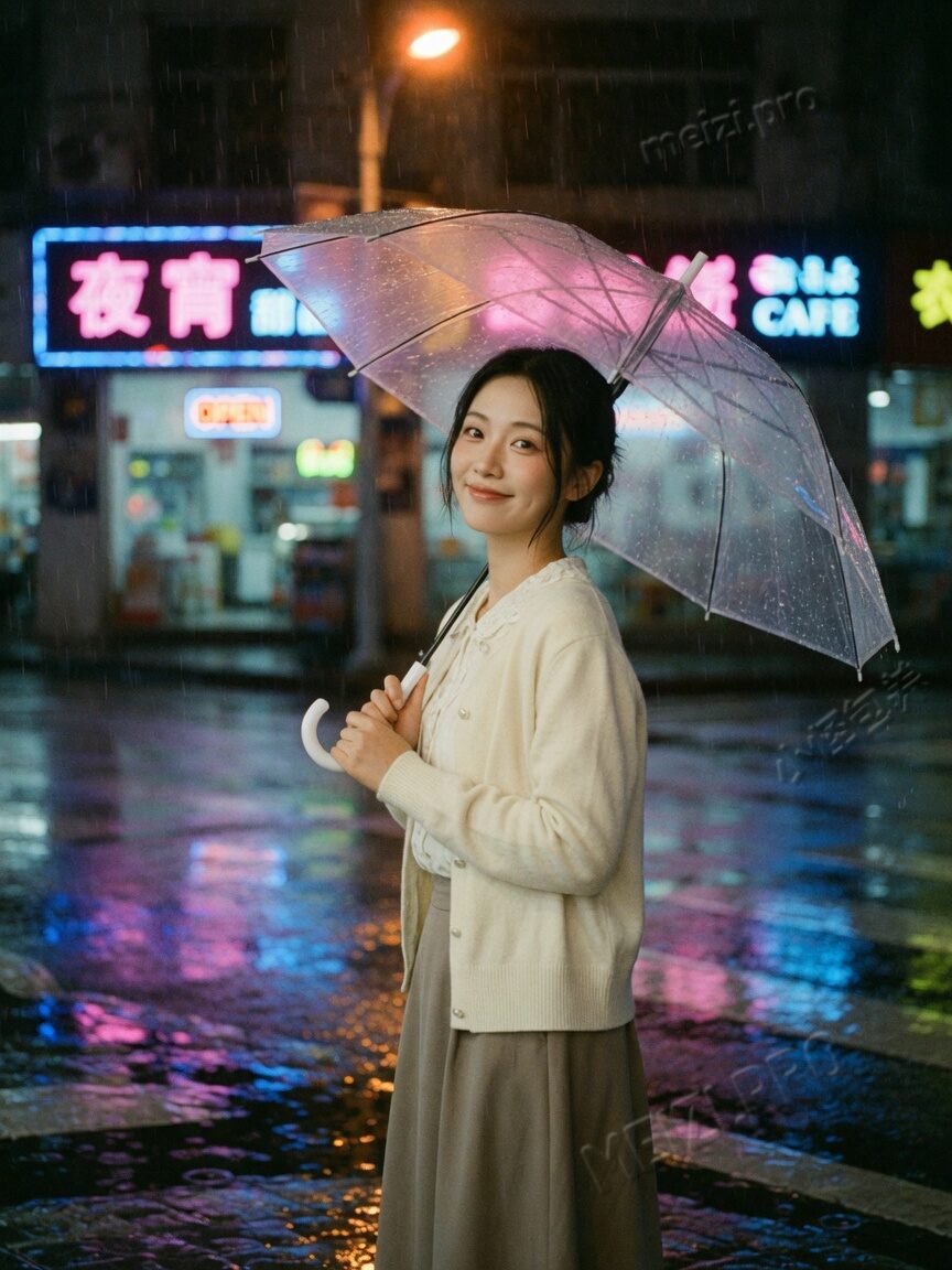 职场气质:咖啡馆侧脸写真