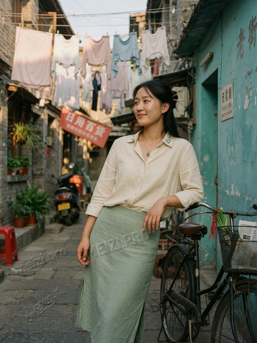 街巷午后，把节奏放慢的人