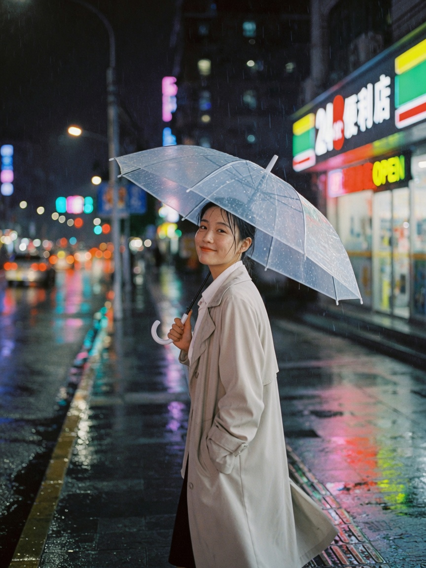 雨夜回眸