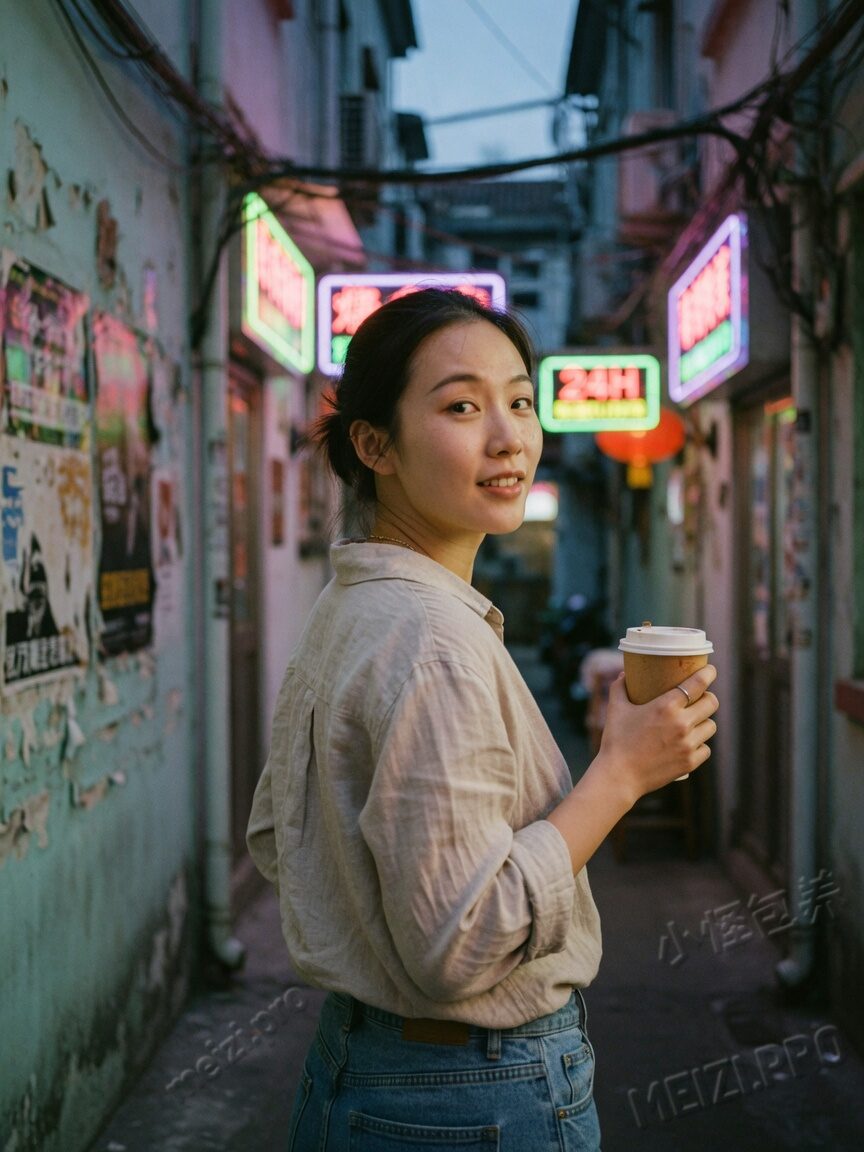 书店窗光里的独处,像还没决定要不要把人写进生活