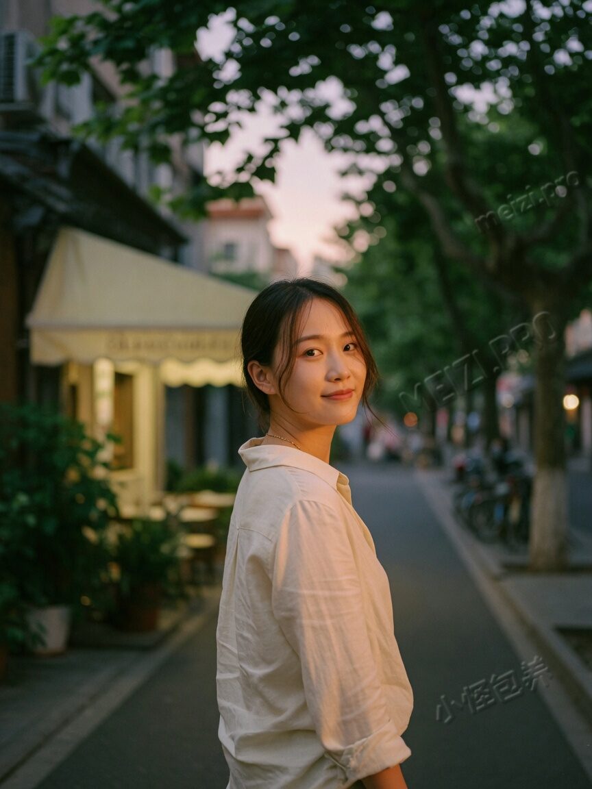 天台背后抱