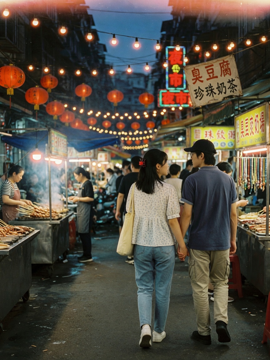 夜市牵手:合得上的是节奏,不是瞬间