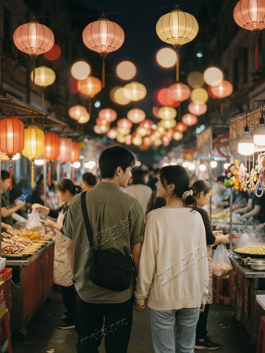 夜市牵手